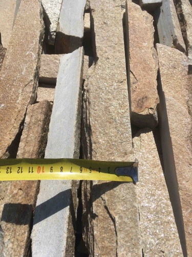 Горбушка златолит золотистый для облицовки купить в Солнечногорске