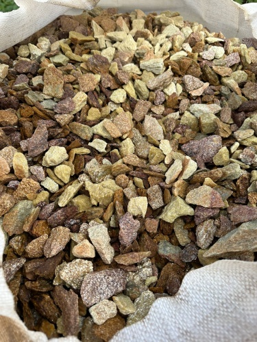 Златолит персиковый декоративная каменная крошка купить в Солнечногорске