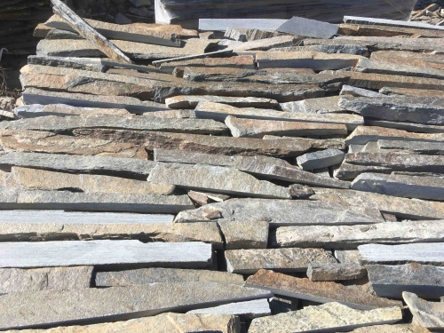 Горбушка златолит мультиколор для облицовки купить в Солнечногорске