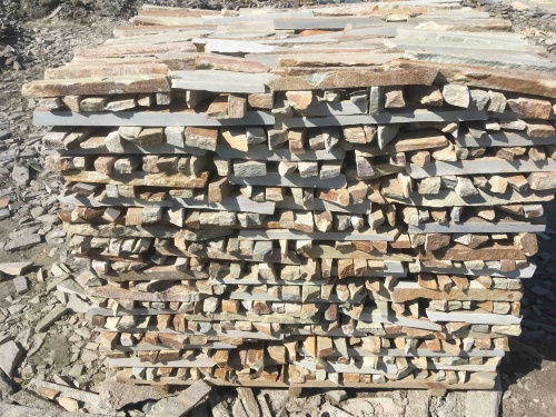 Горбушка златолит золотистый для облицовки купить в Солнечногорске