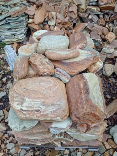 Златолит жёлтый, жёлто-зелёный глыбки и валуны для ланшафтного дизайна купить в Солнечногорске