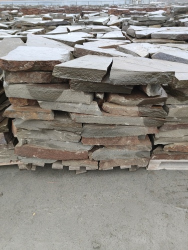 Плитняк песчаник серо-зелёный для мощения 60-65 мм купить в Солнечногорске